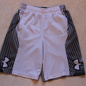 BOYS Under Armour Loose Color Block Shorts SIZE MD